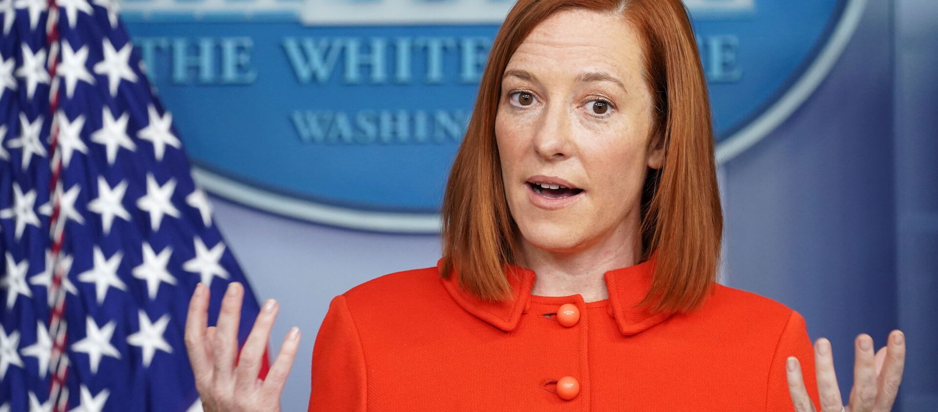 Phát ngôn viên Nhà Trắng Jen Psaki  - Sputnik Việt Nam, 1920, 26.02.2021