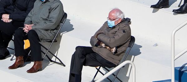 Thượng nghị sĩ Bernie Sanders tại lễ nhậm chức của Joe Biden Thượng nghị sĩ Bernie Sanders tại lễ nhậm chức của Joe Biden - Sputnik Việt Nam