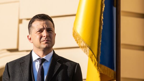 Tổng thống Ukrainа Vladimir Zelensky. - Sputnik Việt Nam