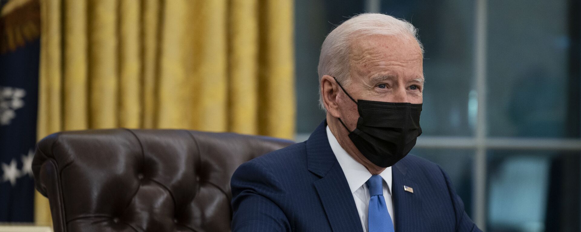 Tổng thống Hoa Kỳ Joe Biden tại Nhà Trắng. - Sputnik Việt Nam, 1920, 03.02.2021