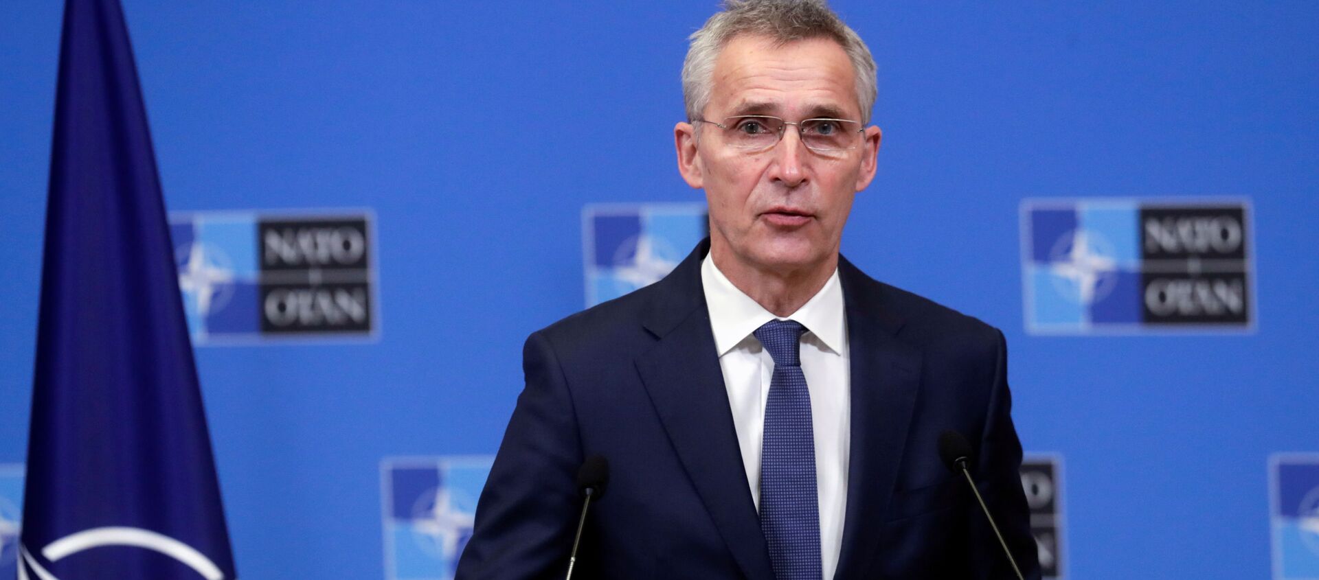 Tổng thư ký NATO Jens Stoltenberg. - Sputnik Việt Nam, 1920, 10.02.2021