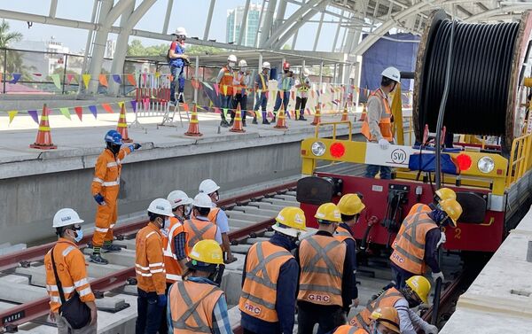 Thành phố Hồ Chí Minh: Triển khai thi công hạng mục cấp điện toàn tuyến metro Bến Thành – Suối Tiên - Sputnik Việt Nam