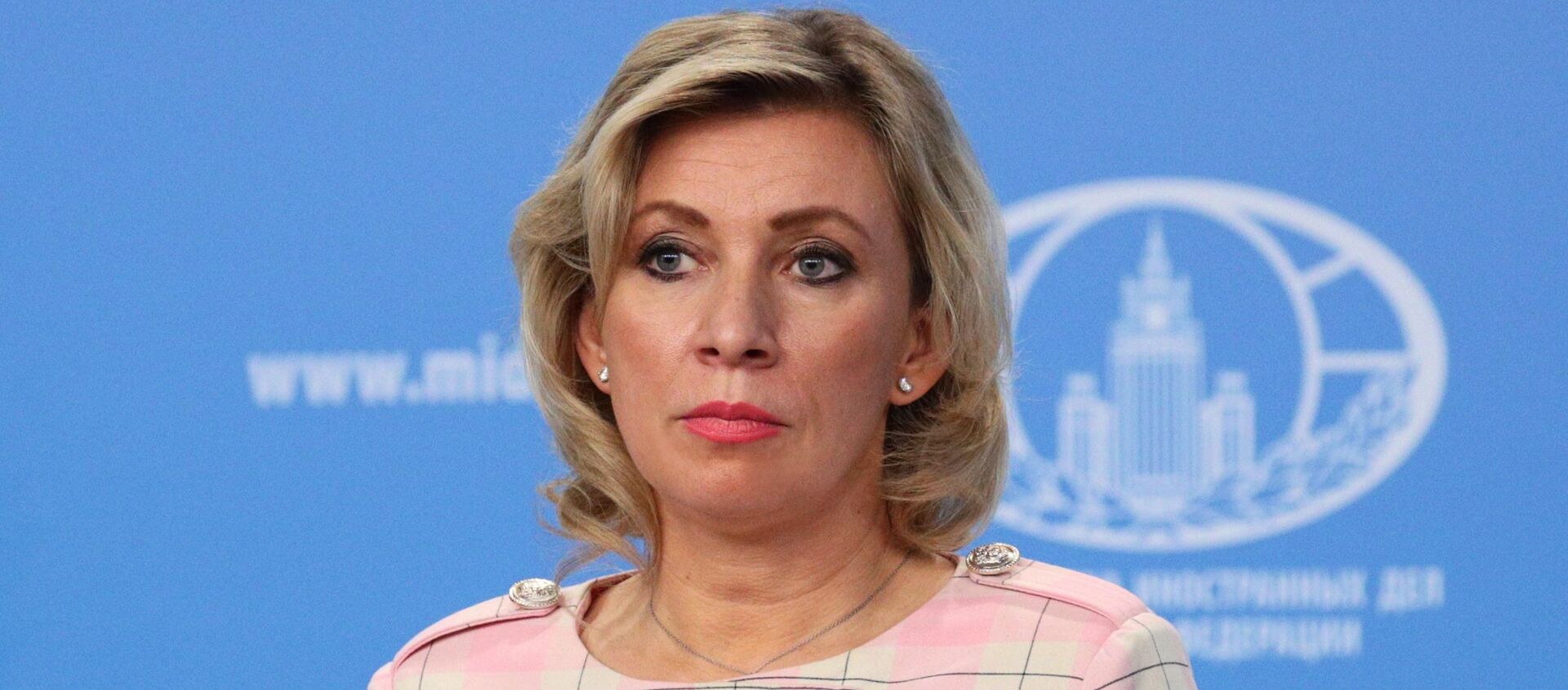 Phát ngôn viên Bộ Ngoại giao Nga Maria Zakharova. - Sputnik Việt Nam, 1920, 26.02.2021