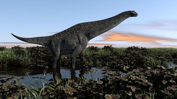 Khủng long titanosaur  - Sputnik Việt Nam