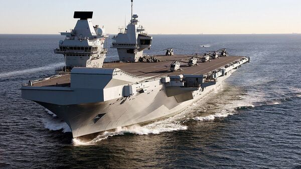 Tàu sân bay HMS Queen Elizabeth - Sputnik Việt Nam