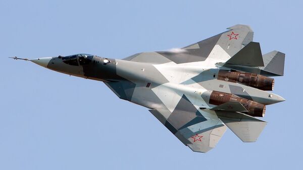 Tiêm kích thế hệ 5 Su-57 - Sputnik Việt Nam