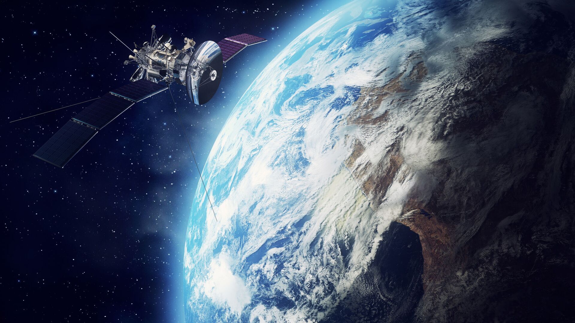 Vệ tinh  trên hành tinh trái đất. - Sputnik Việt Nam, 1920, 28.07.2025