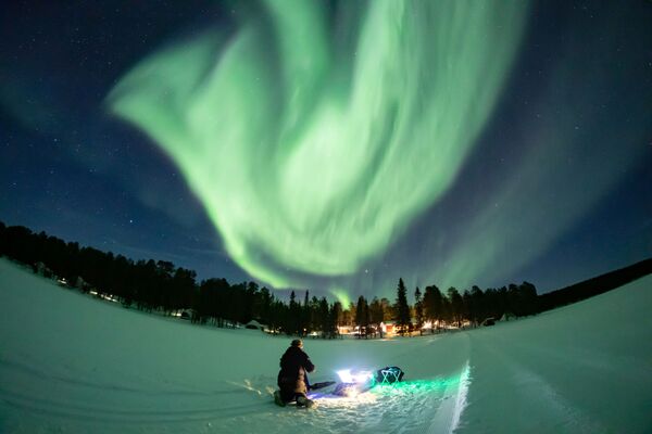 Cực quang phương Bắc ở Lapland - Sputnik Việt Nam