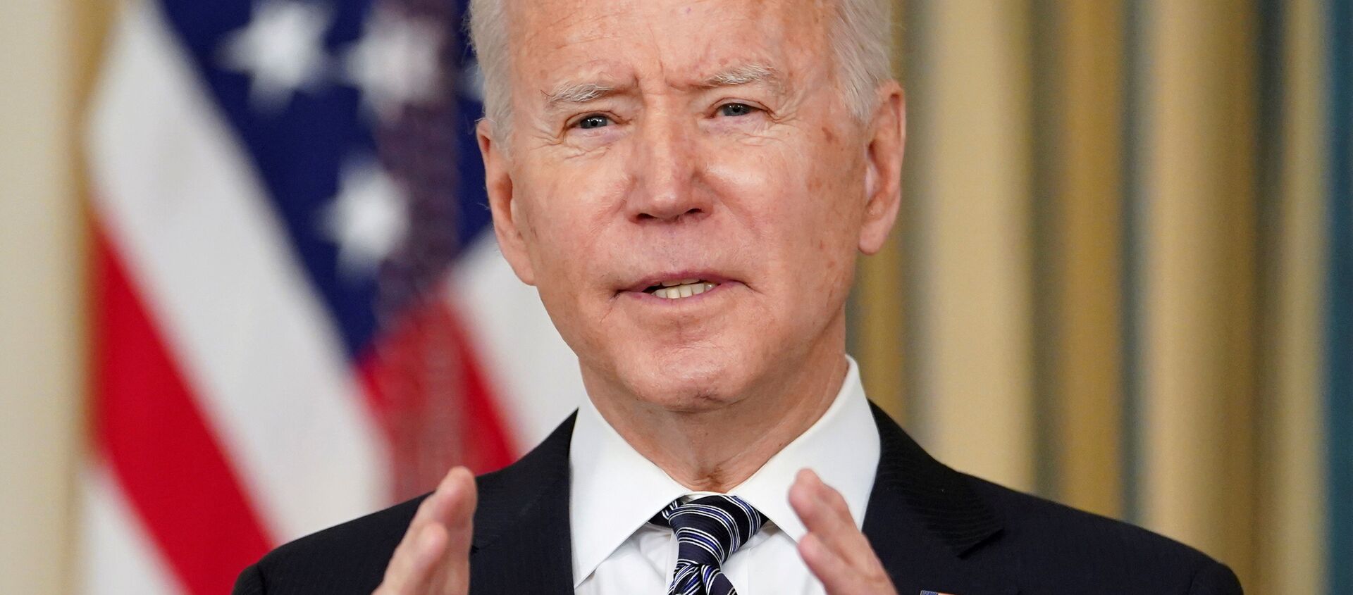 Tổng thống Hoa Kỳ Joe Biden. - Sputnik Việt Nam, 1920, 17.03.2021