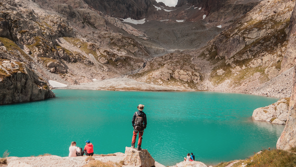 Chuyến đi trekking Mont-Blanc của anh Việt và nhóm bạn - Sputnik Việt Nam