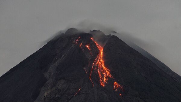 Núi lửa Merapi. - Sputnik Việt Nam