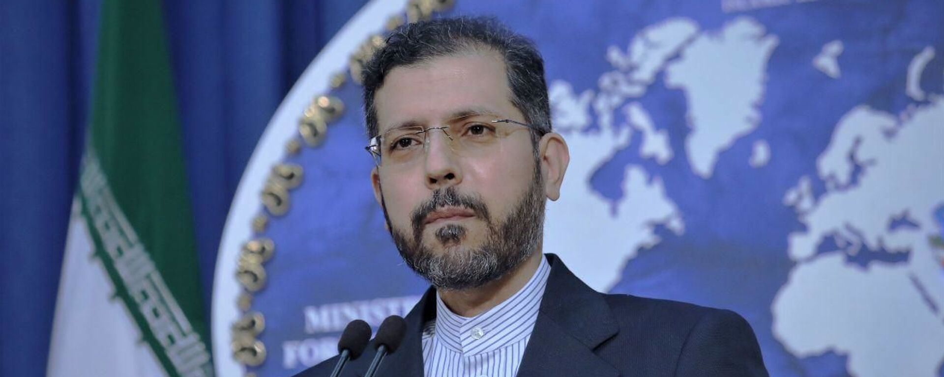 Người phát ngôn Bộ Ngoại giao Iran Saeed Khatibzadeh. - Sputnik Việt Nam, 1920, 20.06.2025