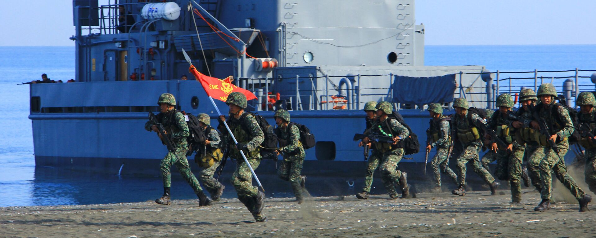 Сuộc tập trận quân sự chung giữa Philippines và Hoa Kỳ - Sputnik Việt Nam, 1920, 06.10.2022