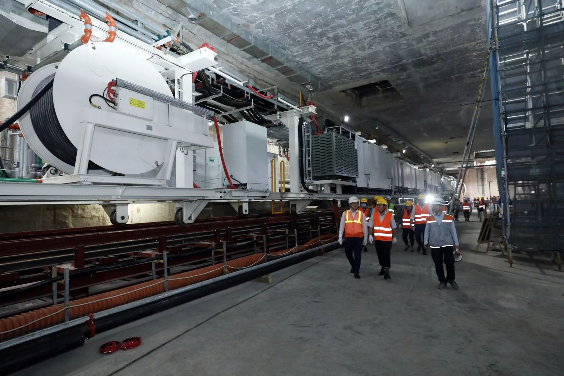 Metro Nhổn-Ga Hà Nội: Hoàn thành nghiệm thu 2 máy đào hầm “Thần tốc” và “Táo bạo” Metro Nhổn-Ga Hà Nội: Hoàn thành nghiệm thu 2 máy đào hầm “Thần tốc” và “Táo bạo” - Sputnik Việt Nam, 1920, 16.04.2021