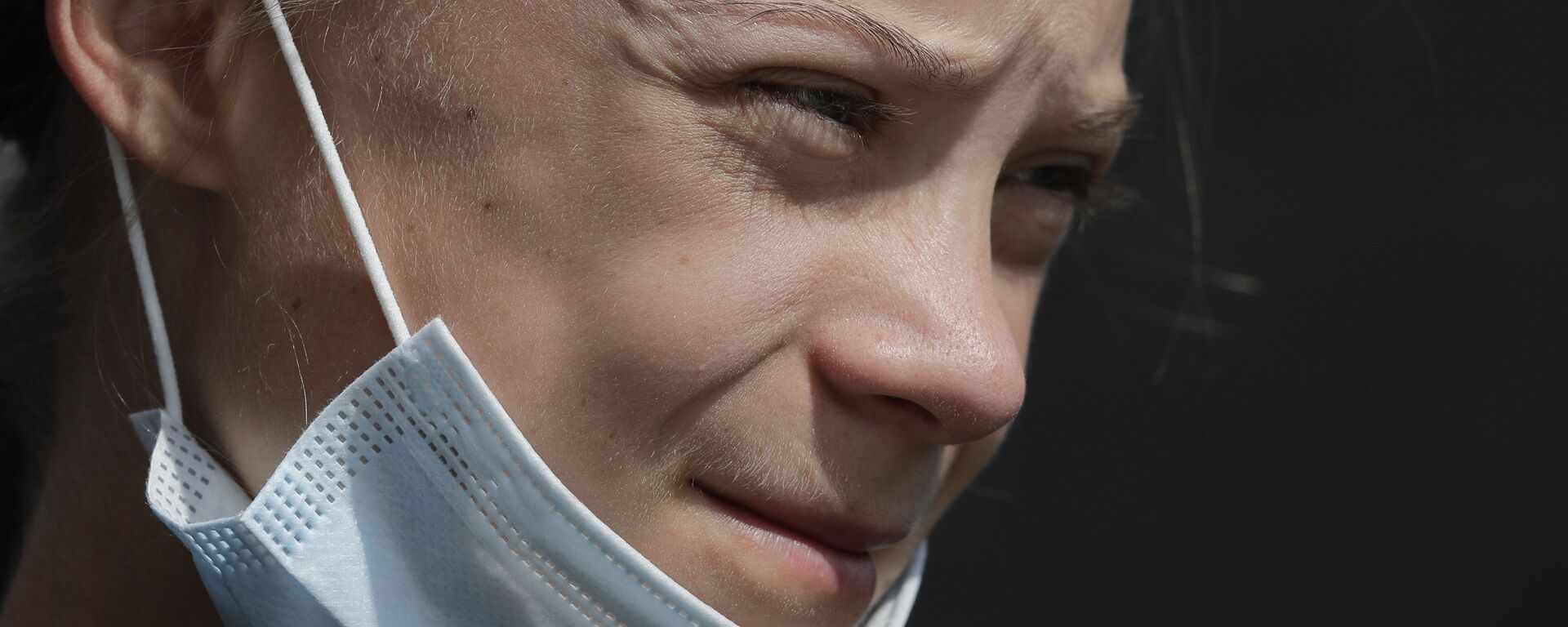 Climate activist Greta Thunberg attends a news conference following a meeting with German Chancellor Angela Merkel in Berlin, Germany, Thursday, Aug. 20, 2020 - Sputnik Việt Nam, 1920, 29.09.2021