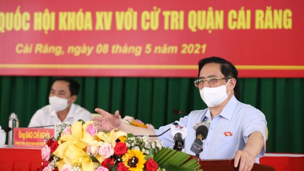 Thủ tướng Phạm Minh Chính phát biểu. - Sputnik Việt Nam