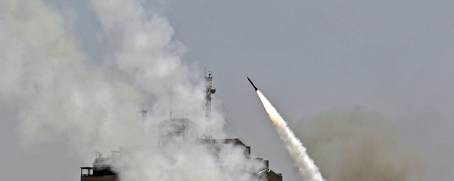 Hamas bắn quả rocket vào Israel - Sputnik Việt Nam, 1920, 07.08.2022