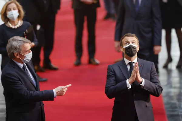 Chủ tịch Nghị viện Châu Âu David Sassoli và Tổng thống Pháp Emmanuel Macron đến Nghị viện Châu Âu ở Strasbourg, Pháp Chủ tịch Nghị viện Châu Âu David Sassoli và Tổng thống Pháp Emmanuel Macron đến Nghị viện Châu Âu ở Strasbourg, Pháp - Sputnik Việt Nam