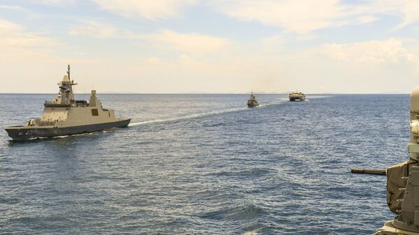 Tàu khu trục tên lửa Bhumibol Adulyadej của Hải quân Thái Lan - Sputnik Việt Nam