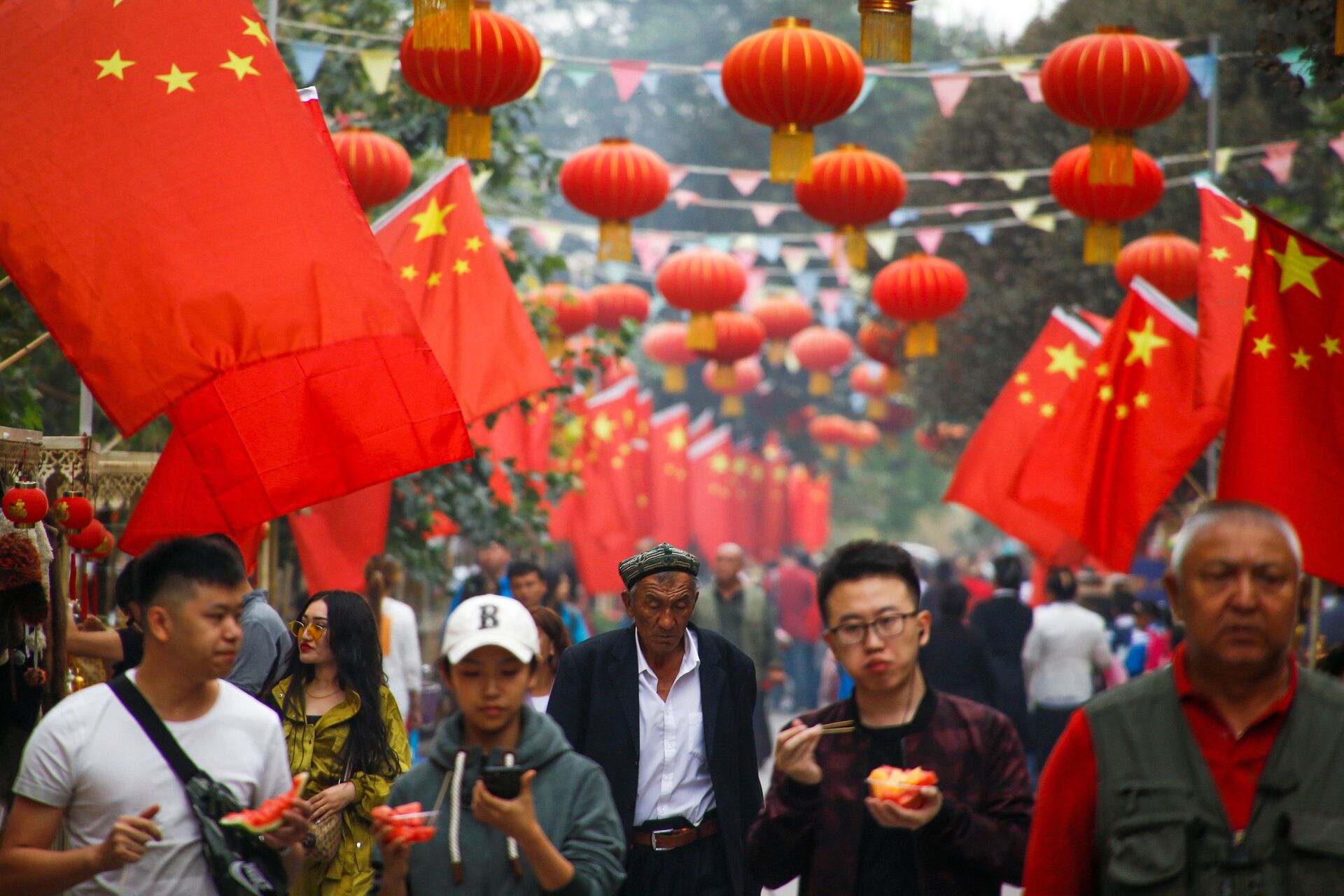 Các nhà lãnh đạo người Duy Ngô Nhĩ đáp trả những cáo buộc của phương Tây chống Trung Quốc - Sputnik Việt Nam, 1920, 14.05.2021