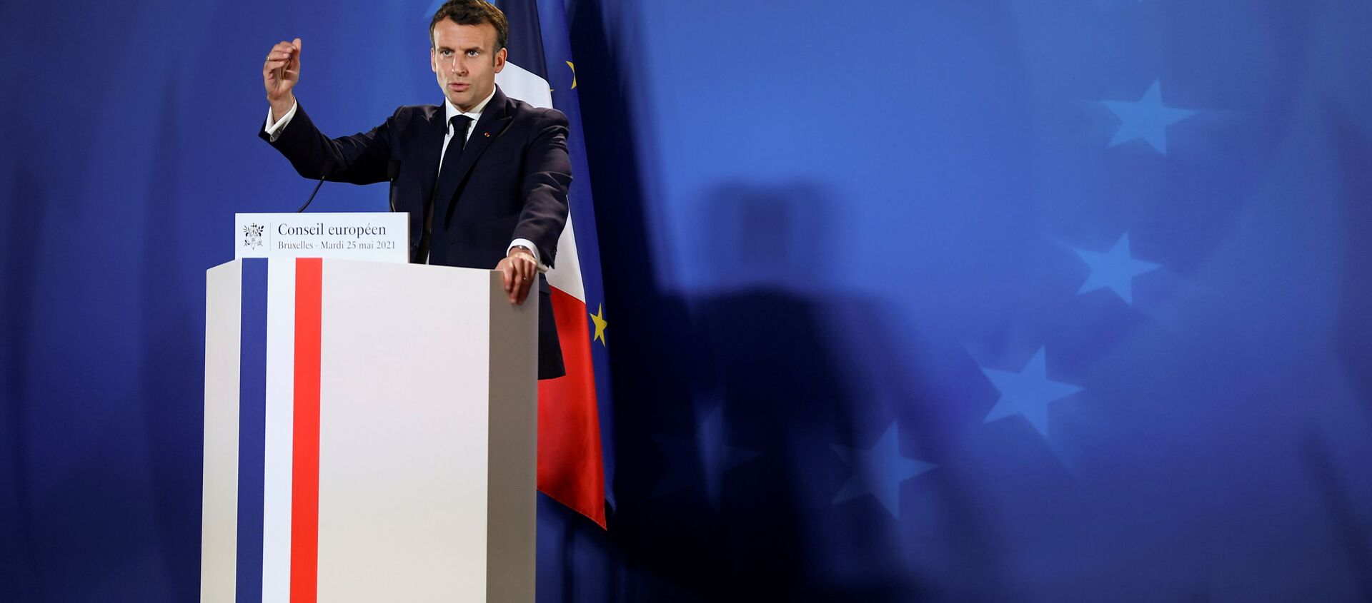 Tổng thống Pháp Emmanuel Macron. - Sputnik Việt Nam, 1920, 26.05.2021