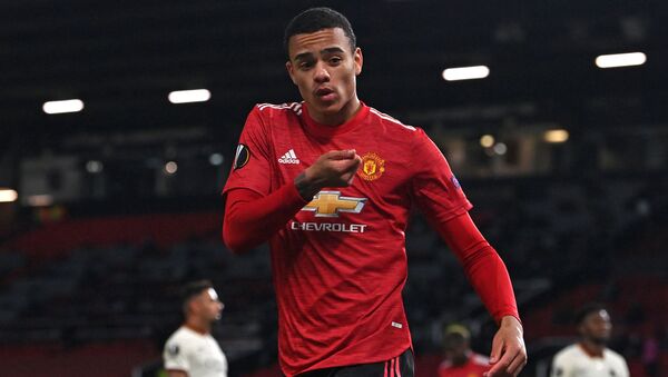 Tiền đạo Mason Greenwood của Manchester United  - Sputnik Việt Nam