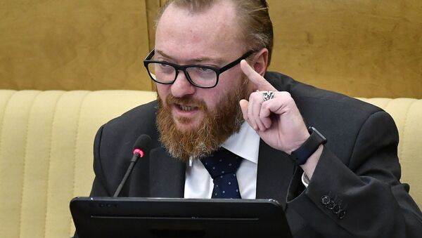 Đại biểu Duma Quốc gia Vitaly Milonov - Sputnik Việt Nam