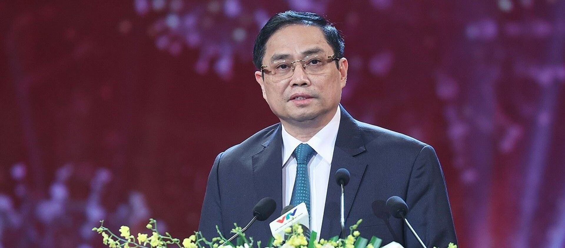 Thủ tướng Chính phủ Phạm Minh Chính dự Lễ ra mắt Qũy vaccine phòng COVID-19 - Sputnik Việt Nam, 1920, 06.06.2021