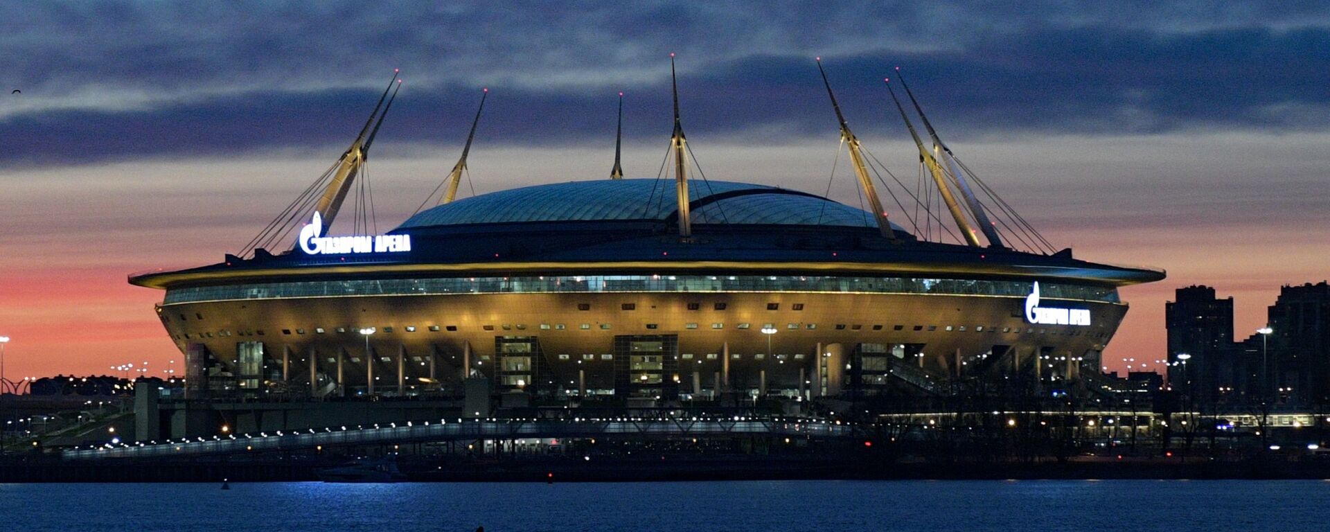 Sân vận động Gazprom-Arena ở St. Petersburg. 7 trận đấu sẽ diễn ra tại đây:  Bỉ - Nga (12/6), Ba Lan - Slovakia (14/6), Phần Lan - Nga (16/6), Thụy Điển - Slovakia (18/6), Phần Lan - Bỉ (21/6), Thụy Điển - Ba Lan (23/6), vòng 1/4 (2/7). - Sputnik Việt Nam, 1920, 24.02.2022