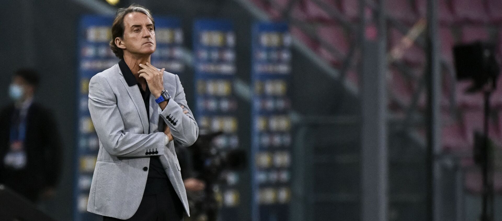 Huấn luyện viên trưởng đội tuyển quốc gia Ý Roberto Mancini - Sputnik Việt Nam, 1920, 08.06.2021