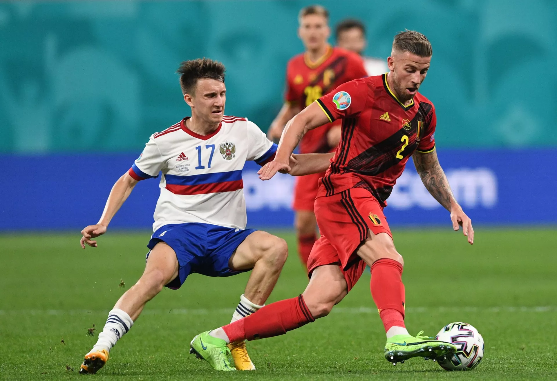Thất bại đáng tiếc: Đội tuyển Nga thua đội tuyển Bỉ tại EURO 2020 Thất bại đáng tiếc: Đội tuyển Nga thua đội tuyển Bỉ tại EURO 2020 - Sputnik Việt Nam, 1920, 13.06.2021