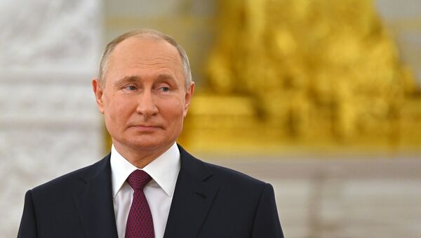 Tổng thống Nga Vladimir Putin. - Sputnik Việt Nam