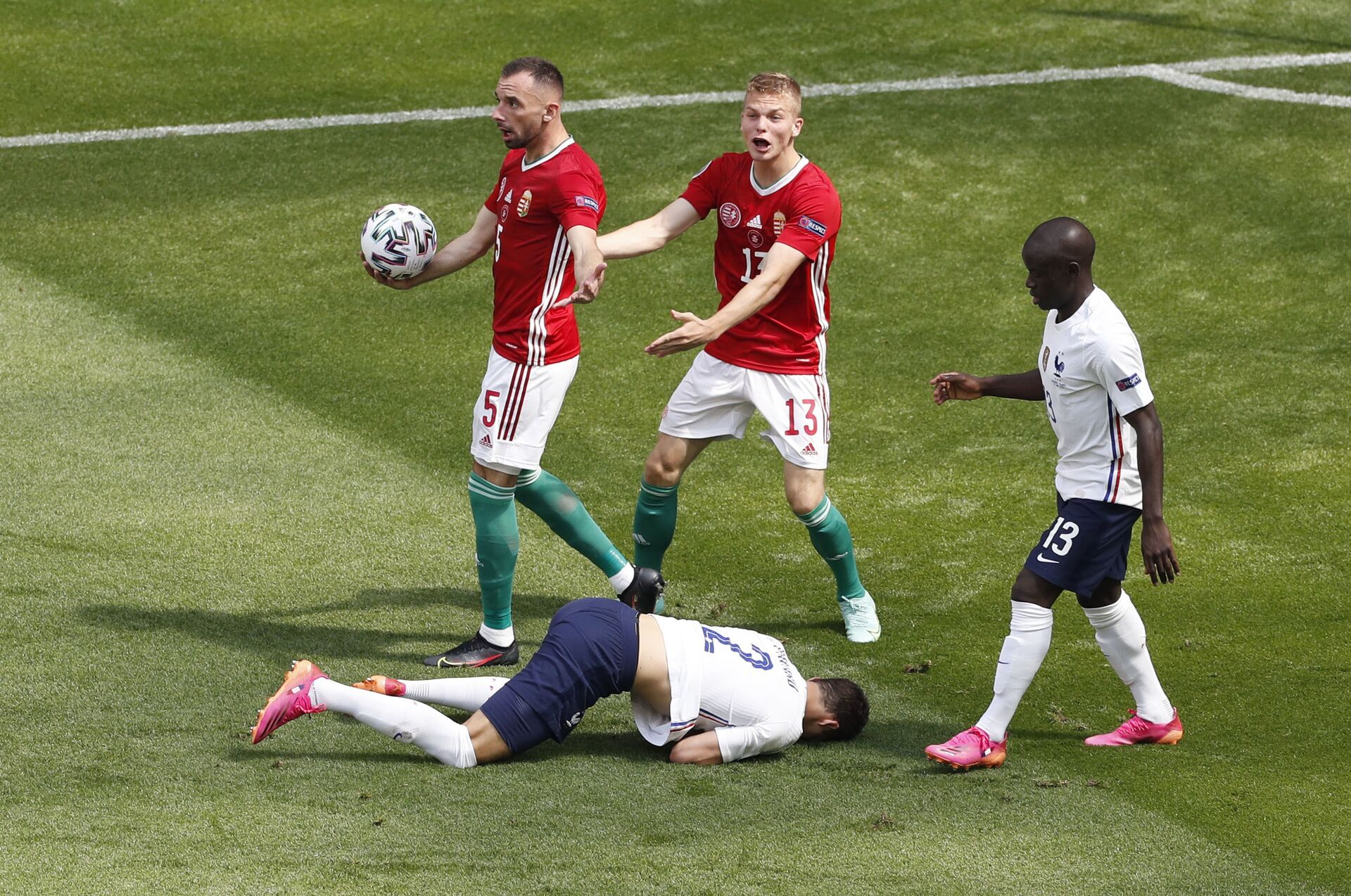 Đội Pháp và đội Hungary hòa nhau tại UEFA EURO 2020 - Sputnik Việt Nam, 1920, 19.06.2021