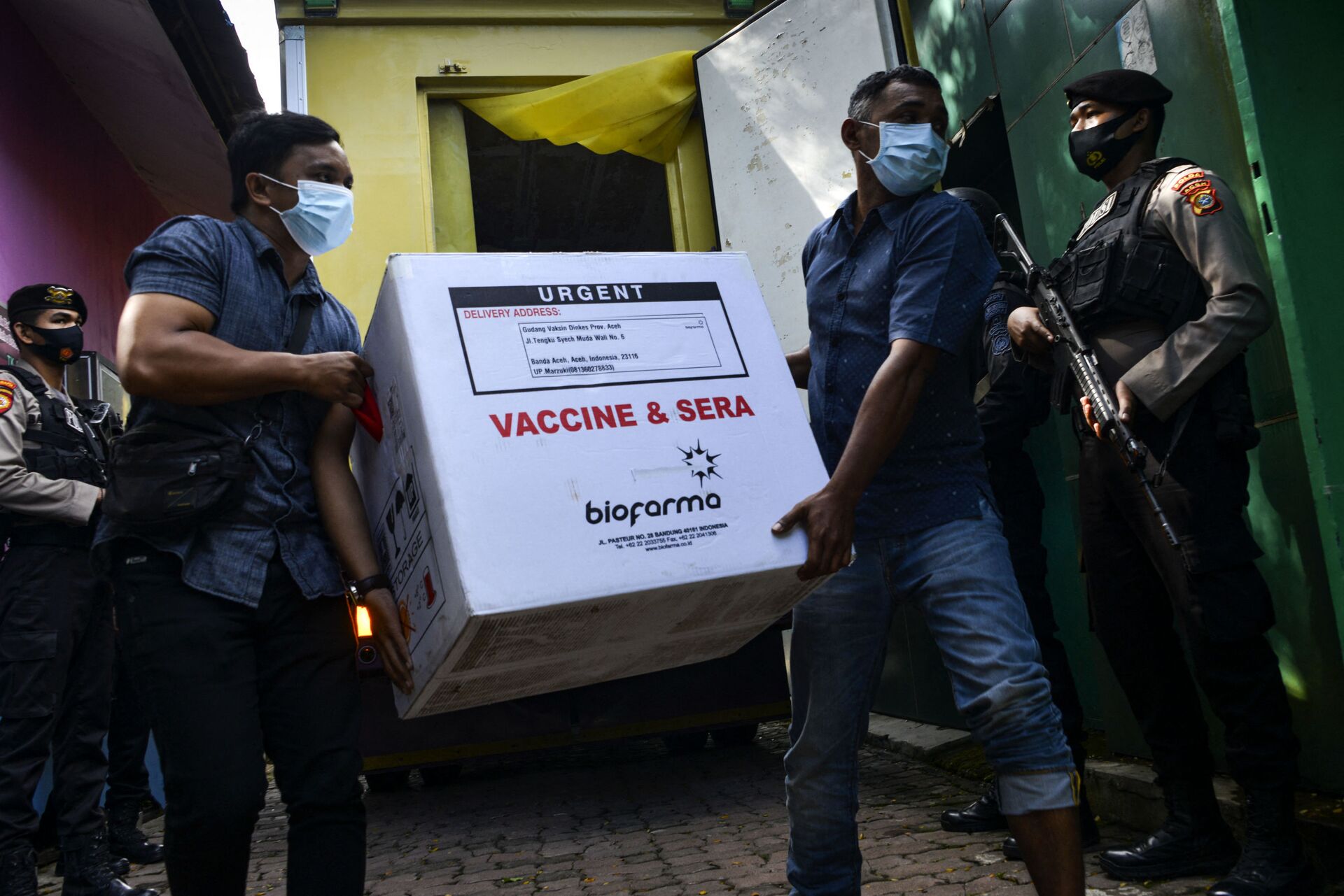 Thêm lô vaccine Trung Quốc được giao cho Indonesia - Sputnik Việt Nam, 1920, 21.06.2021