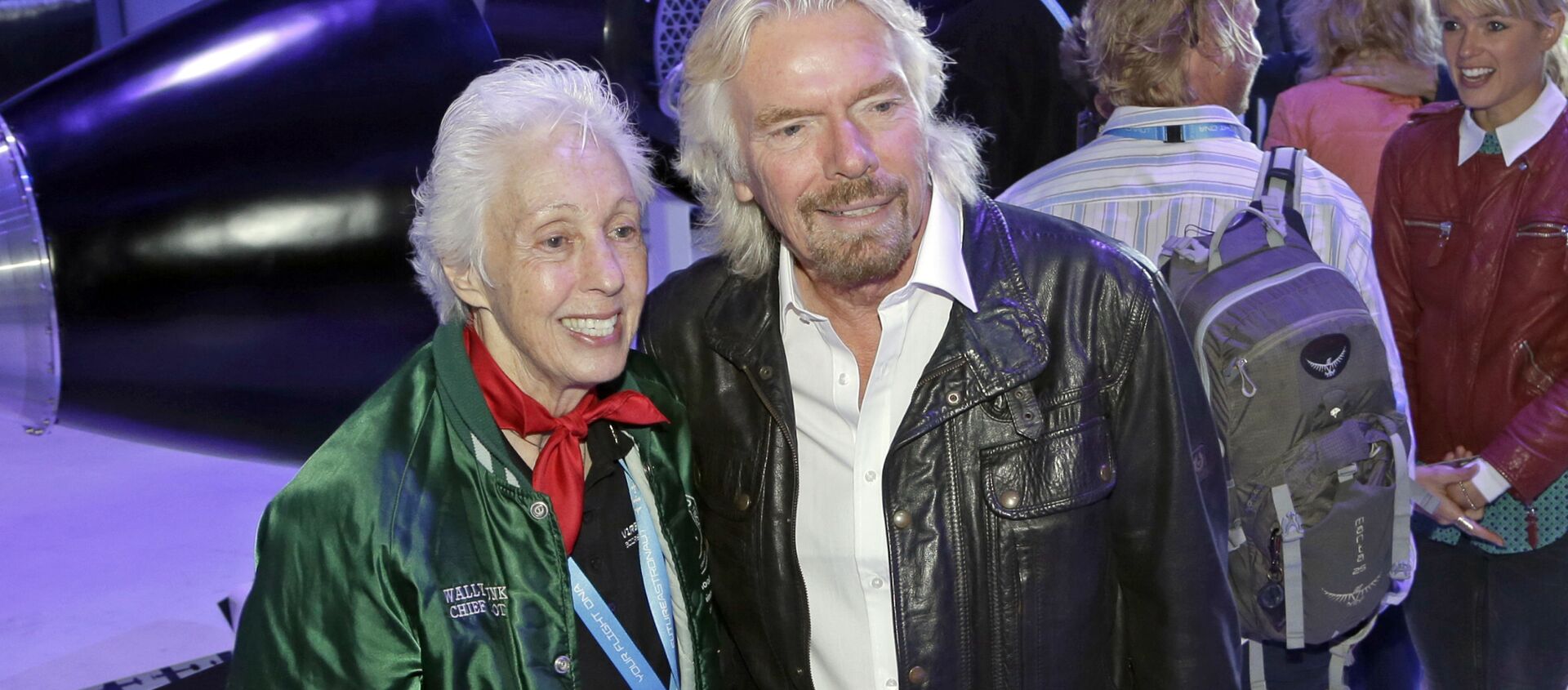 Wally Funk và doanh nhân người Anh Richard Branson  - Sputnik Việt Nam, 1920, 01.07.2021