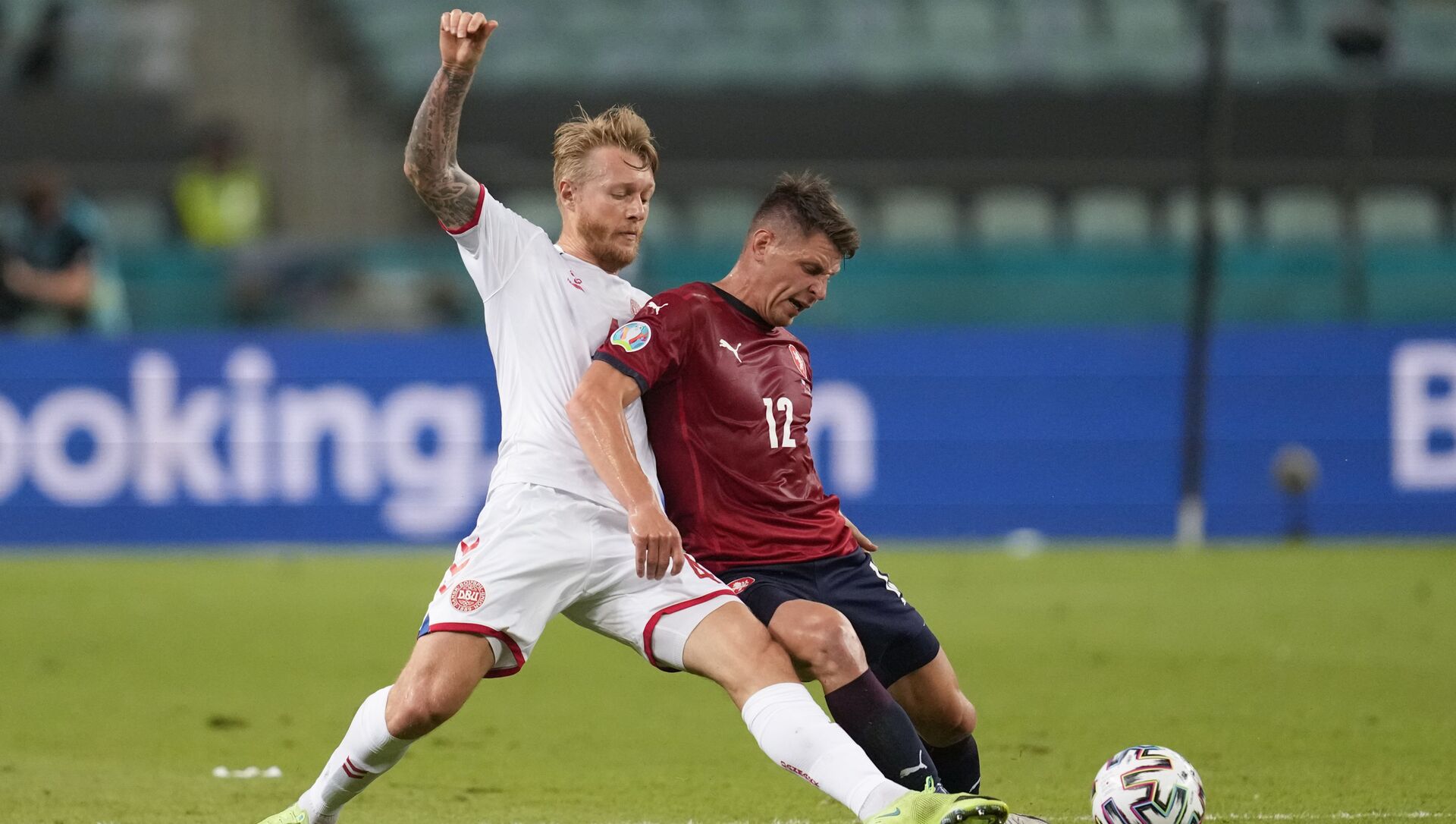Trận đấu giữa đội tuyển quốc gia Séc và Đan Mạch tại Euro 2020 Trận đấu giữa đội tuyển quốc gia Séc và Đan Mạch tại Euro 2020 - Sputnik Việt Nam, 1920, 04.07.2021