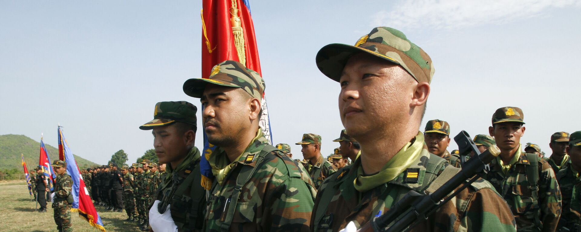Binh sĩ quân đội Campuchia tham gia cuộc tập trận gìn giữ hòa bình do Mỹ hỗ trợ - Sputnik Việt Nam, 1920, 10.06.2025