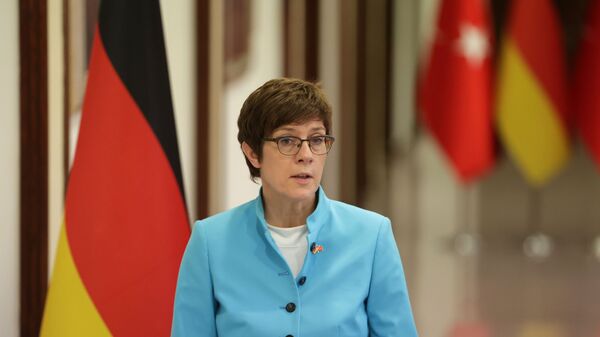 Bộ trưởng Quốc phòng Đức Annegret Kramp-Karrenbauer - Sputnik Việt Nam