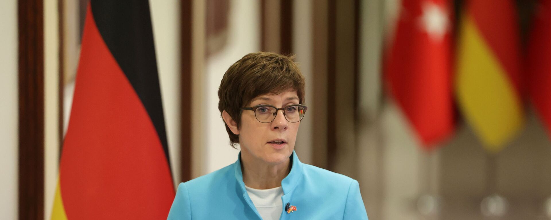 Bộ trưởng Quốc phòng Đức Annegret Kramp-Karrenbauer - Sputnik Việt Nam, 1920, 09.07.2021