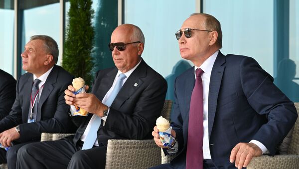 Tổng thống Nga Vladimir Putin dự nghi lễ khai mạc MAKS-2021 - Sputnik Việt Nam