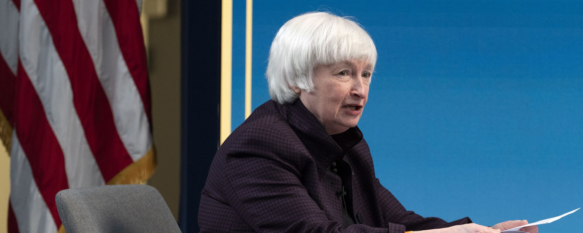 Bộ trưởng Tài chính Mỹ Janet Yellen. - Sputnik Việt Nam, 1920, 25.05.2023