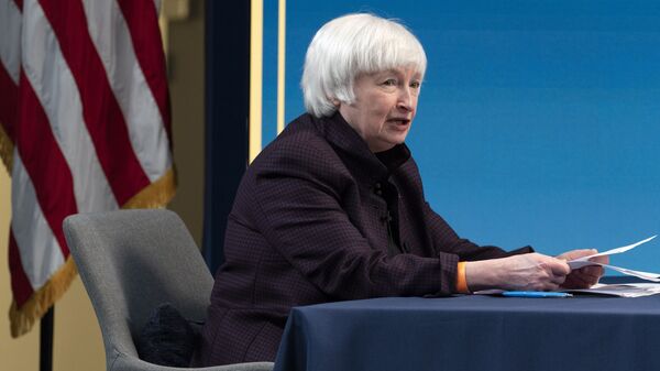 Bộ trưởng Tài chính Mỹ Janet Yellen. - Sputnik Việt Nam