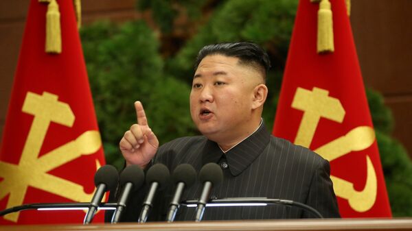 Nhà lãnh đạo CHDCND Triều Tiên Kim Jong-un - Sputnik Việt Nam