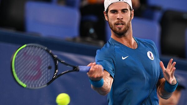 Tay vợt người Nga Karen Khachanov - Sputnik Việt Nam