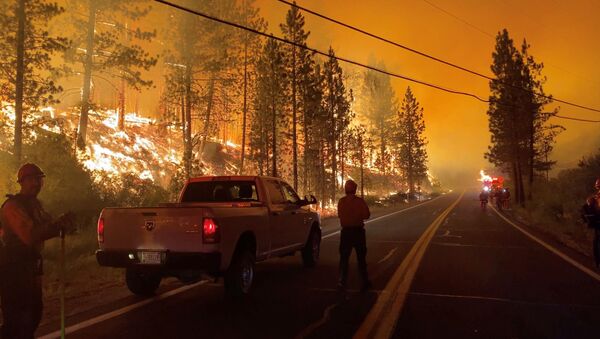 Hỏa hoạn ở California - Sputnik Việt Nam