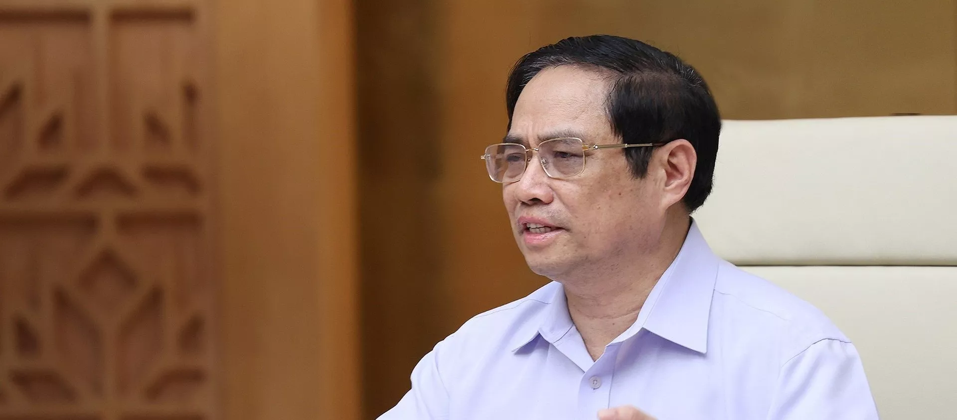 Thủ tướng Phạm Minh Chính chủ trì phiên họp. - Sputnik Việt Nam, 1920, 20.08.2021