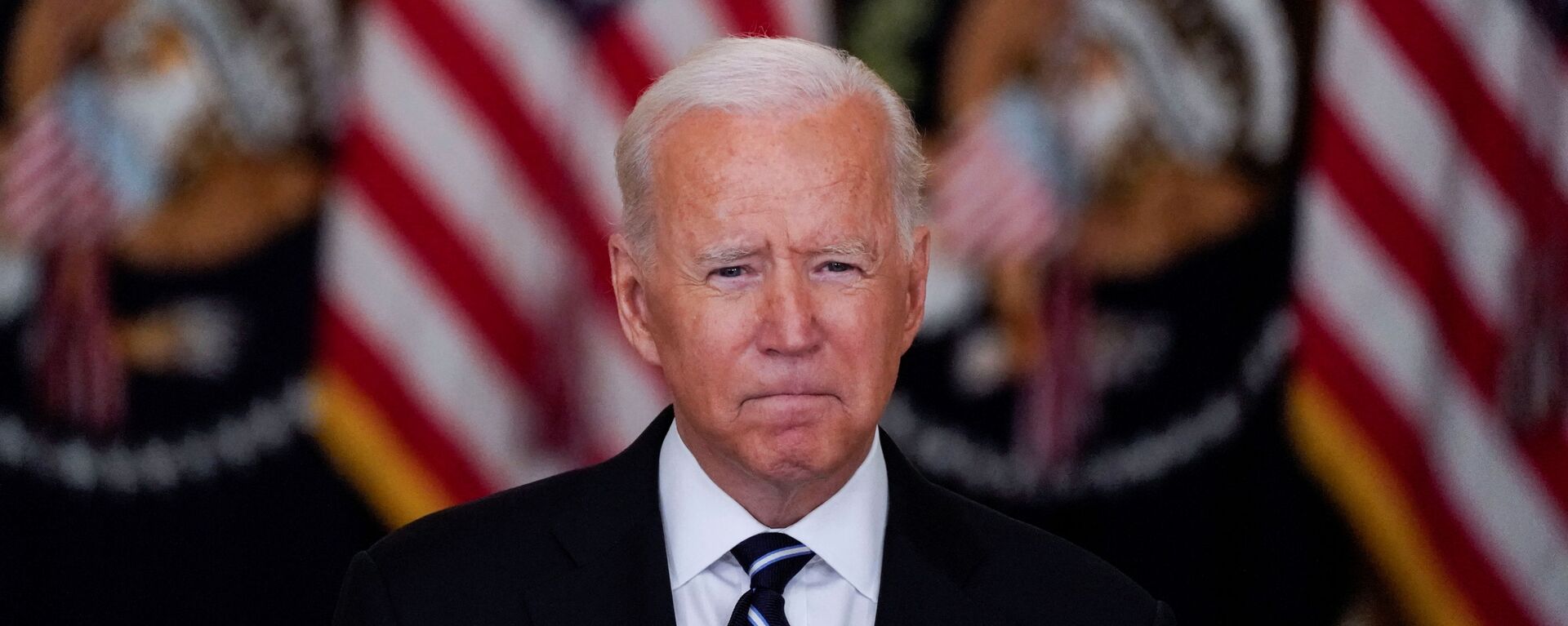 Tổng thống Mỹ Joe Biden phát biểu tại Nhà Trắng - Sputnik Việt Nam, 1920, 22.08.2021