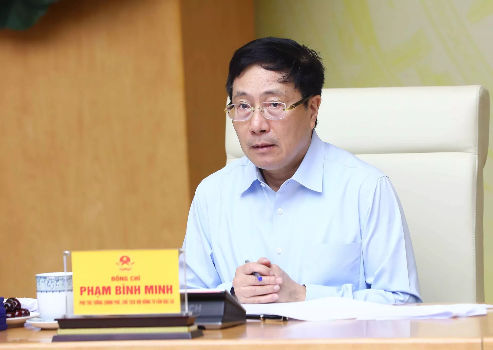 Phó Thủ tướng Phạm Bình Minh phát biểu. - Sputnik Việt Nam, 1920, 05.10.2021