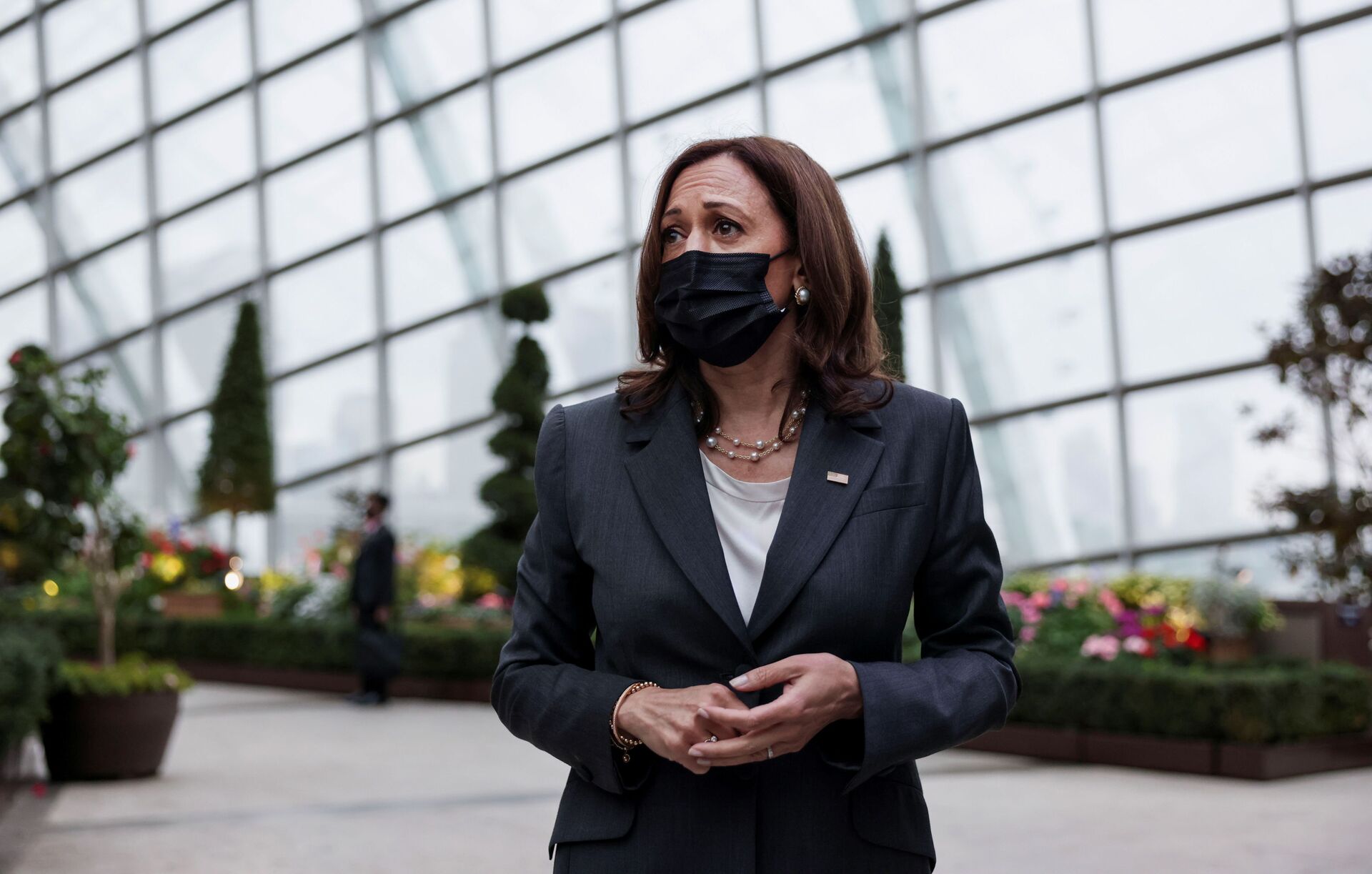 Phó Tổng thống Mỹ Kamala Harris. - Sputnik Việt Nam, 1920, 05.10.2021