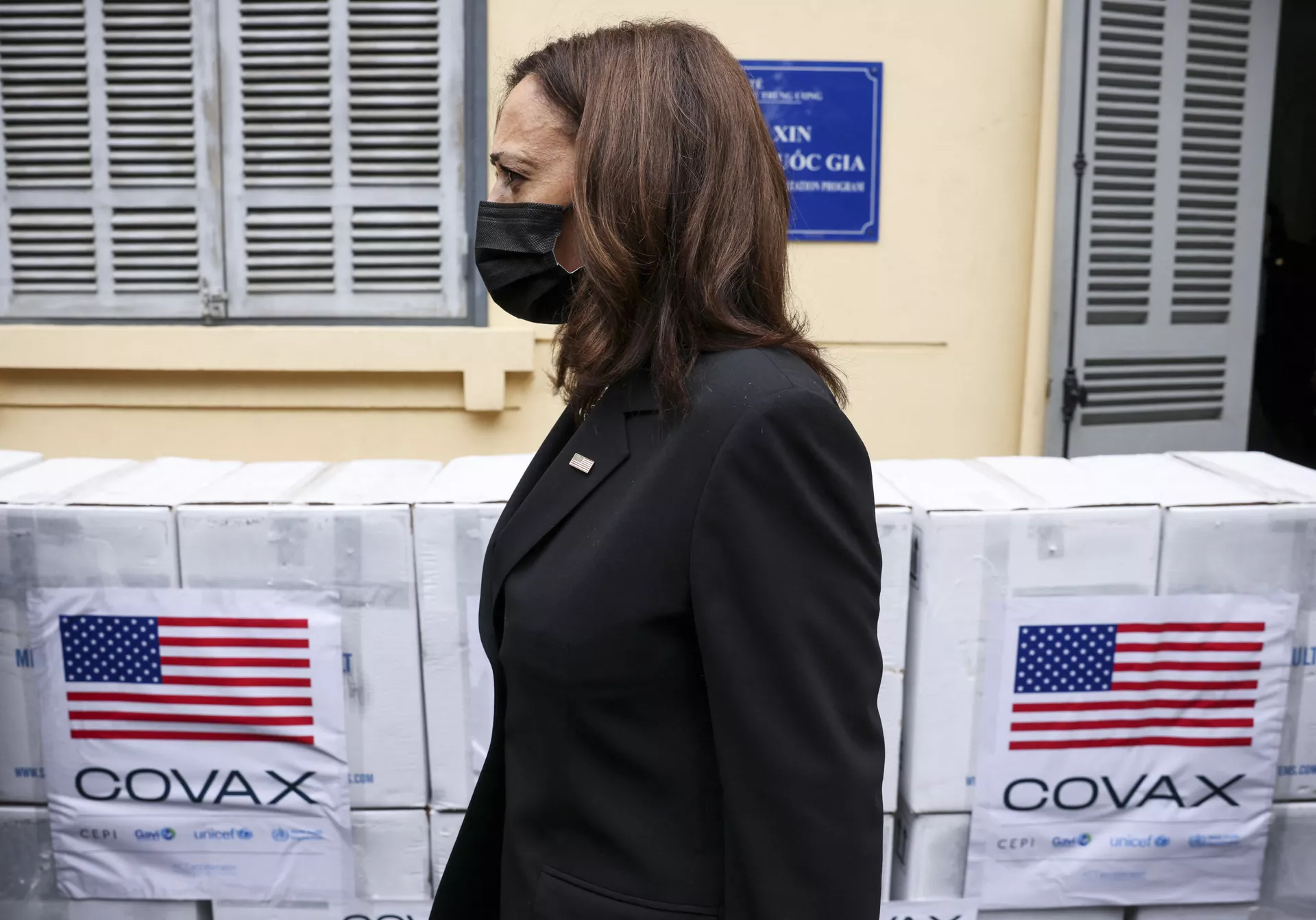 Phó tổng thống Mỹ Kamala Harris. Phó tổng thống Mỹ Kamala Harris. - Sputnik Việt Nam, 1920, 05.10.2021